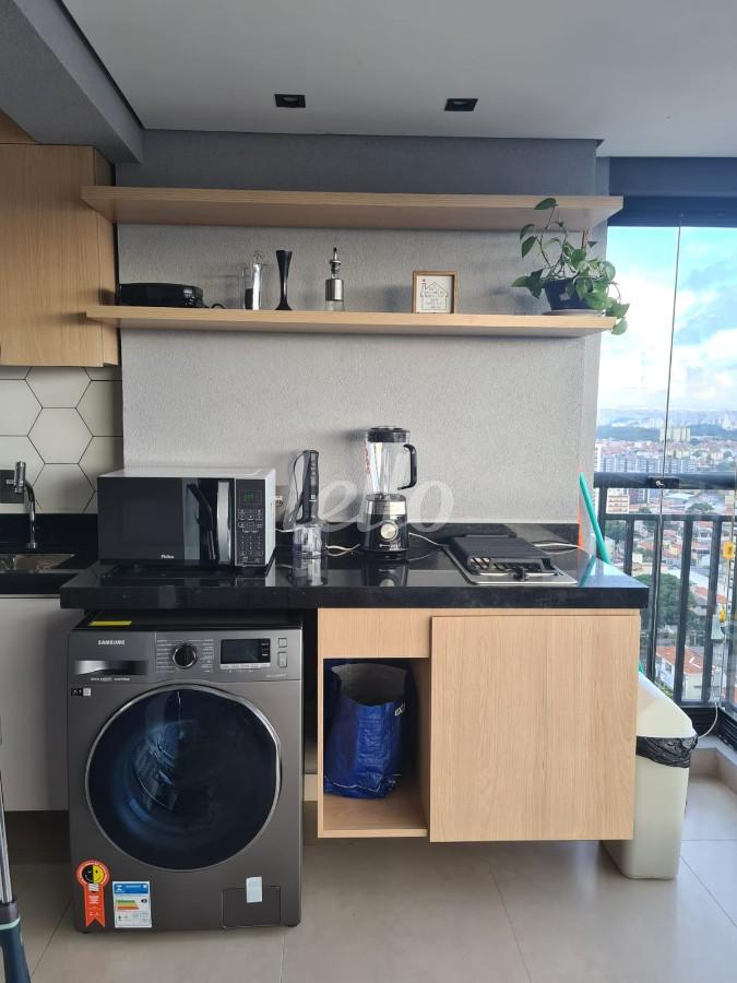 LAVANDERIA de Apartamento à venda, Padrão com 59 m², 2 quartos e 1 vaga em Vila Dom Pedro I - São Paulo