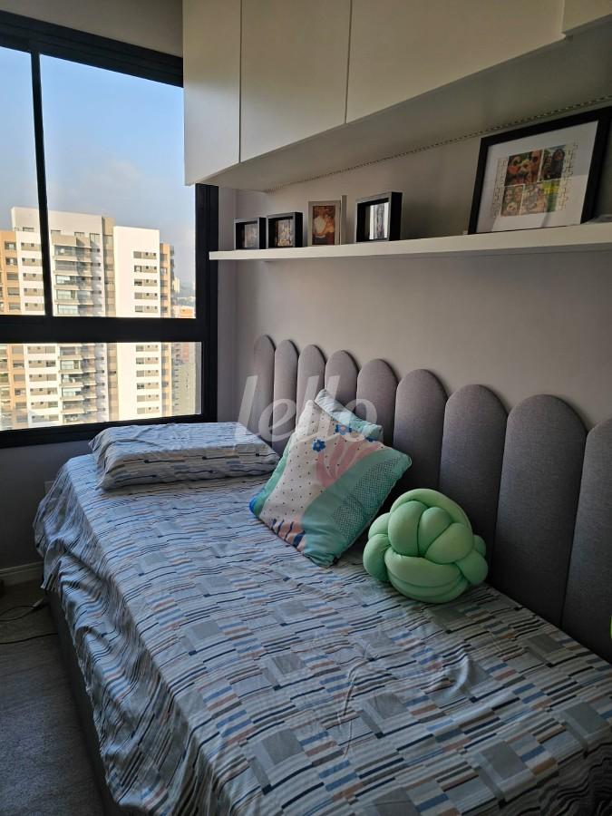 DORMITORIO de Apartamento à venda, Padrão com 59 m², 2 quartos e 1 vaga em Vila Dom Pedro I - São Paulo