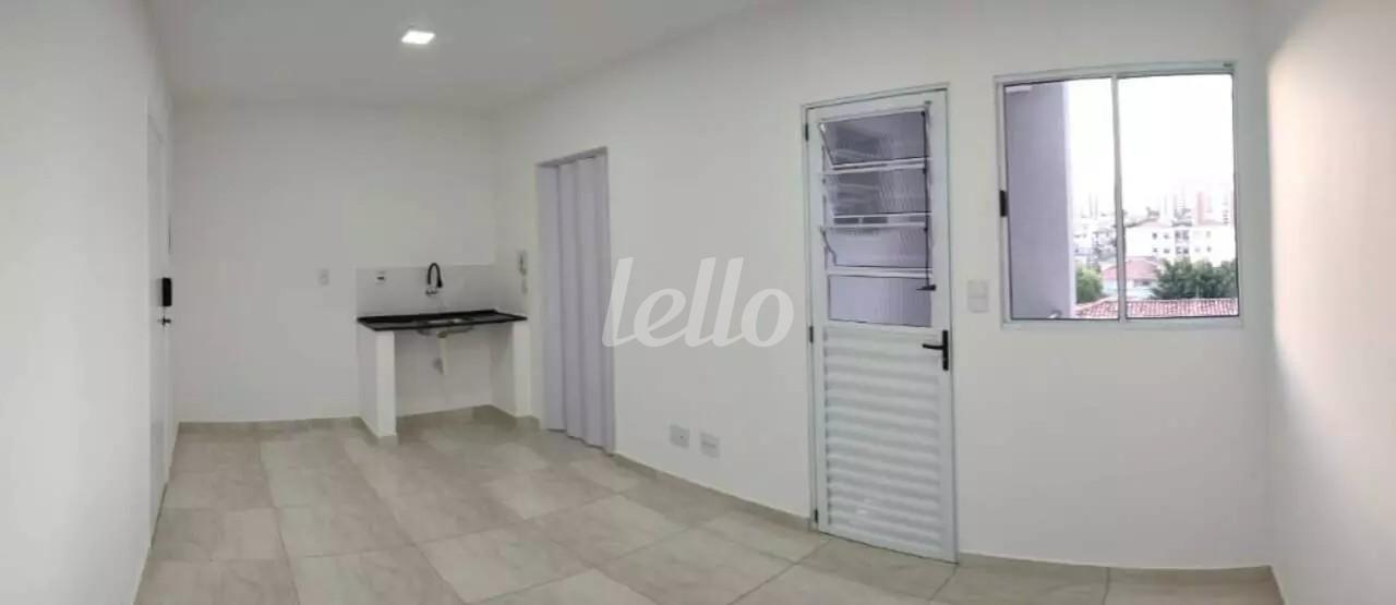 SALA de Apartamento para alugar, Studio com 20 m², 1 quarto e em Jardim São Paulo - São Paulo