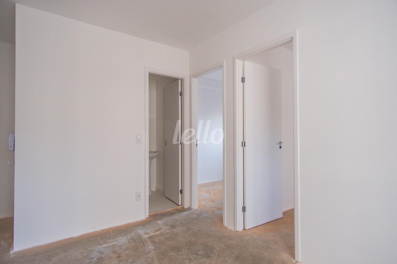 SALA de Apartamento para alugar, Padrão com 42 m², 2 quartos e em Vila Guaca - São Paulo