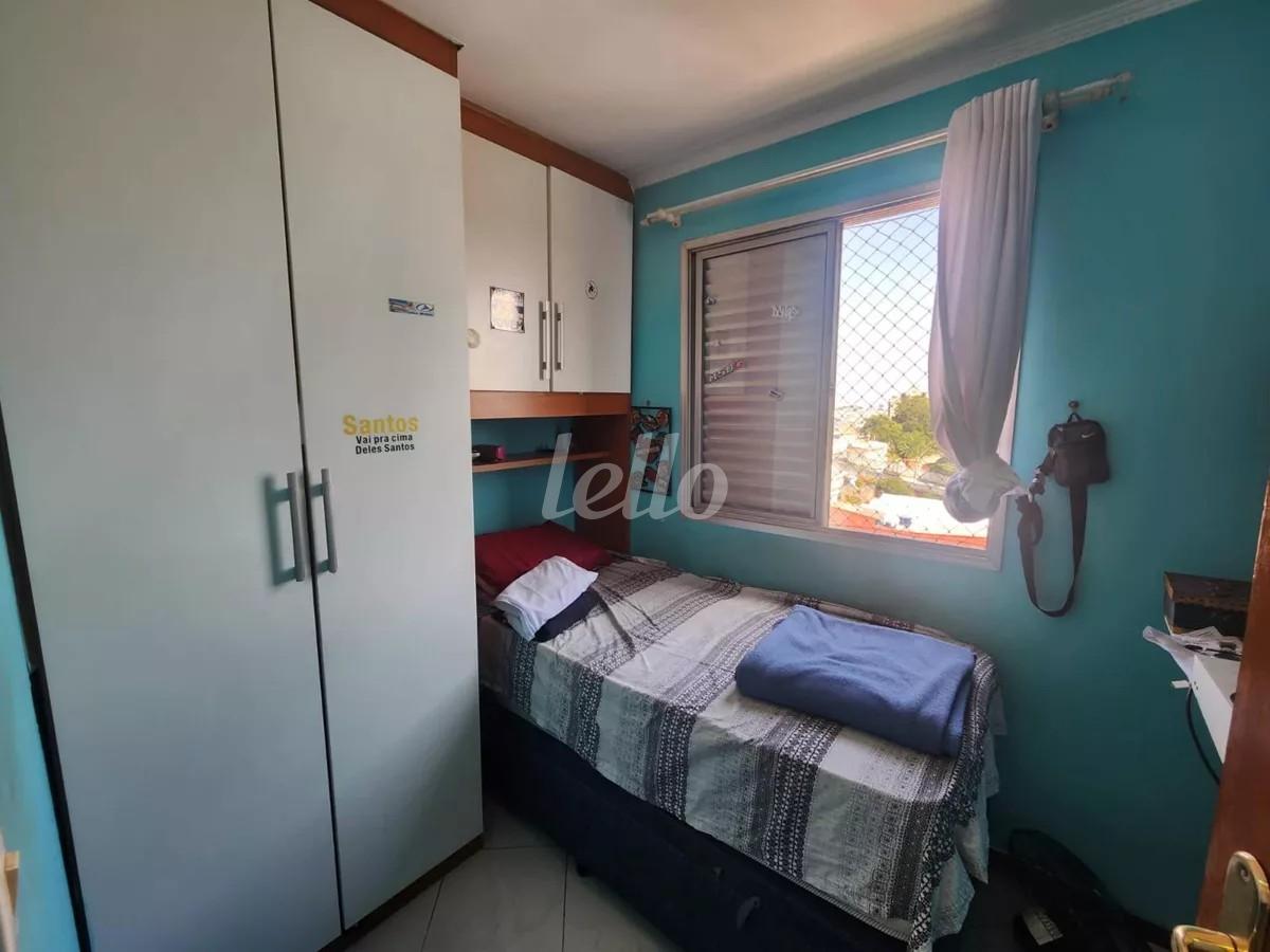 DORMITÓRIO de Apartamento à venda, Padrão com 66 m², 3 quartos e 1 vaga em Chácara Belenzinho - São Paulo