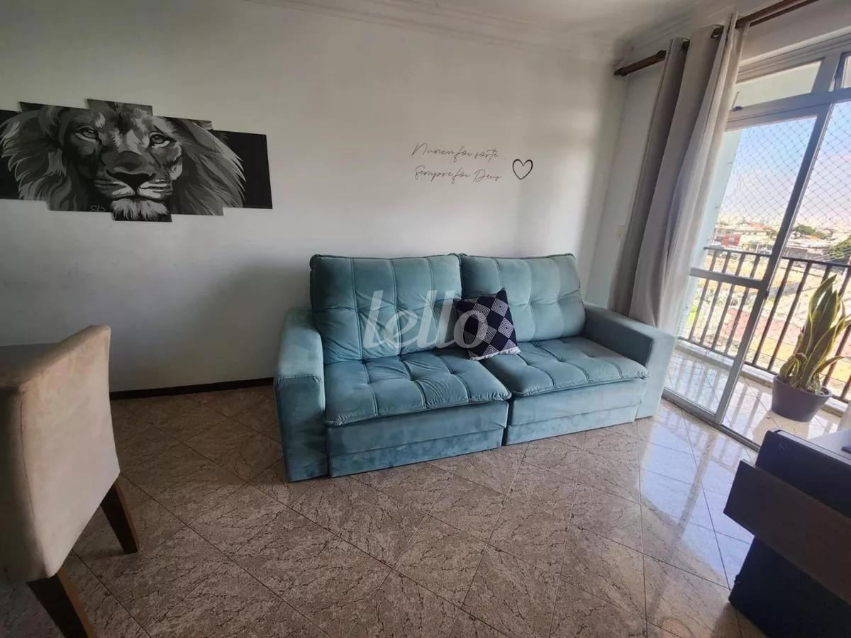 SALA de Apartamento à venda, Padrão com 66 m², 3 quartos e 1 vaga em Chácara Belenzinho - São Paulo