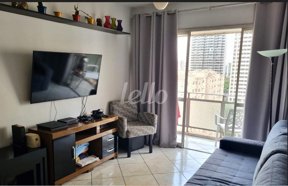 SALA de Apartamento à venda, Padrão com 92 m², 3 quartos e 1 vaga em Campo Belo - São Paulo