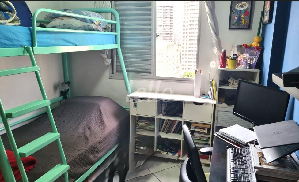 DORMITORIO de Apartamento à venda, Padrão com 92 m², 3 quartos e 1 vaga em Campo Belo - São Paulo