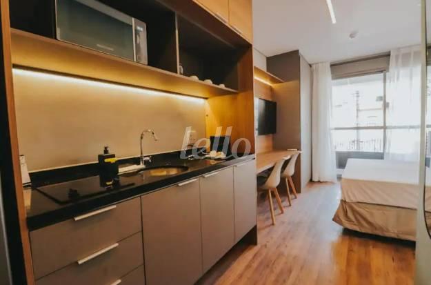 COZINHA de Apartamento à venda, Padrão com 25 m², 1 quarto e em Vila Mariana - São Paulo