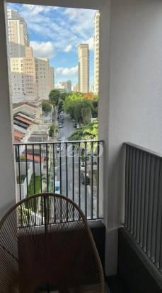 VARANDA de Apartamento à venda, Padrão com 25 m², 1 quarto e em Vila Mariana - São Paulo