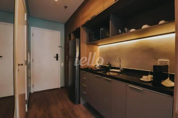 COZINHA de Apartamento à venda, Padrão com 25 m², 1 quarto e em Vila Mariana - São Paulo