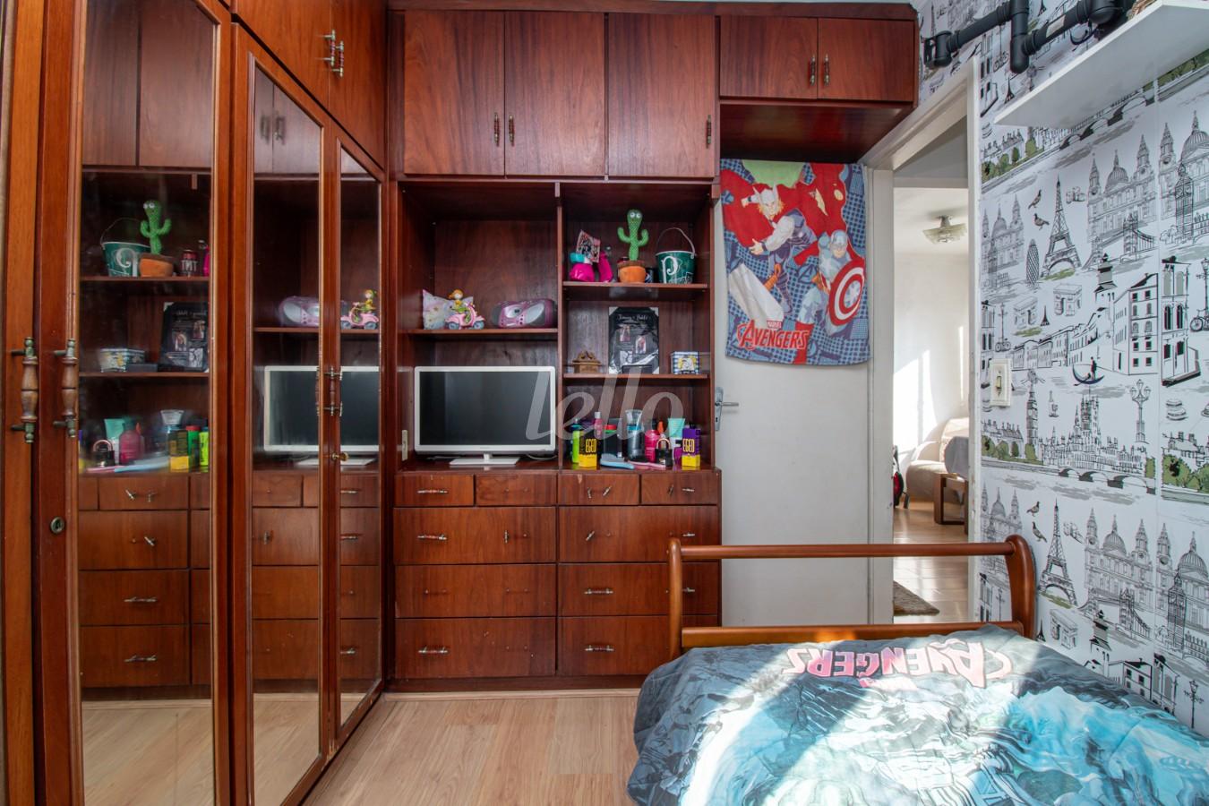 DORMITORIO 2 de Apartamento à venda, Padrão com 78 m², 2 quartos e 1 vaga em Vila Bruna - São Paulo