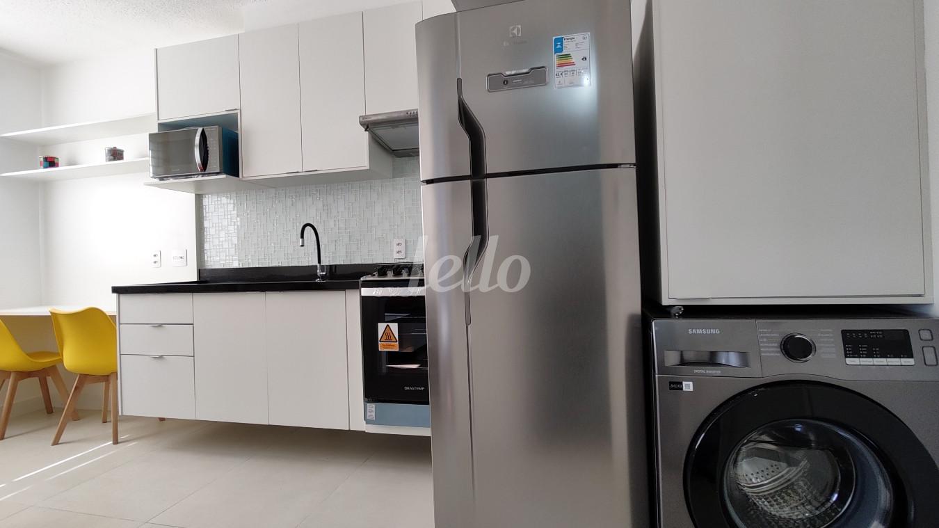 SALA INTEGRADA A COZINHA de Apartamento para alugar, Padrão com 24 m², 1 quarto e em Vila Prudente - São Paulo