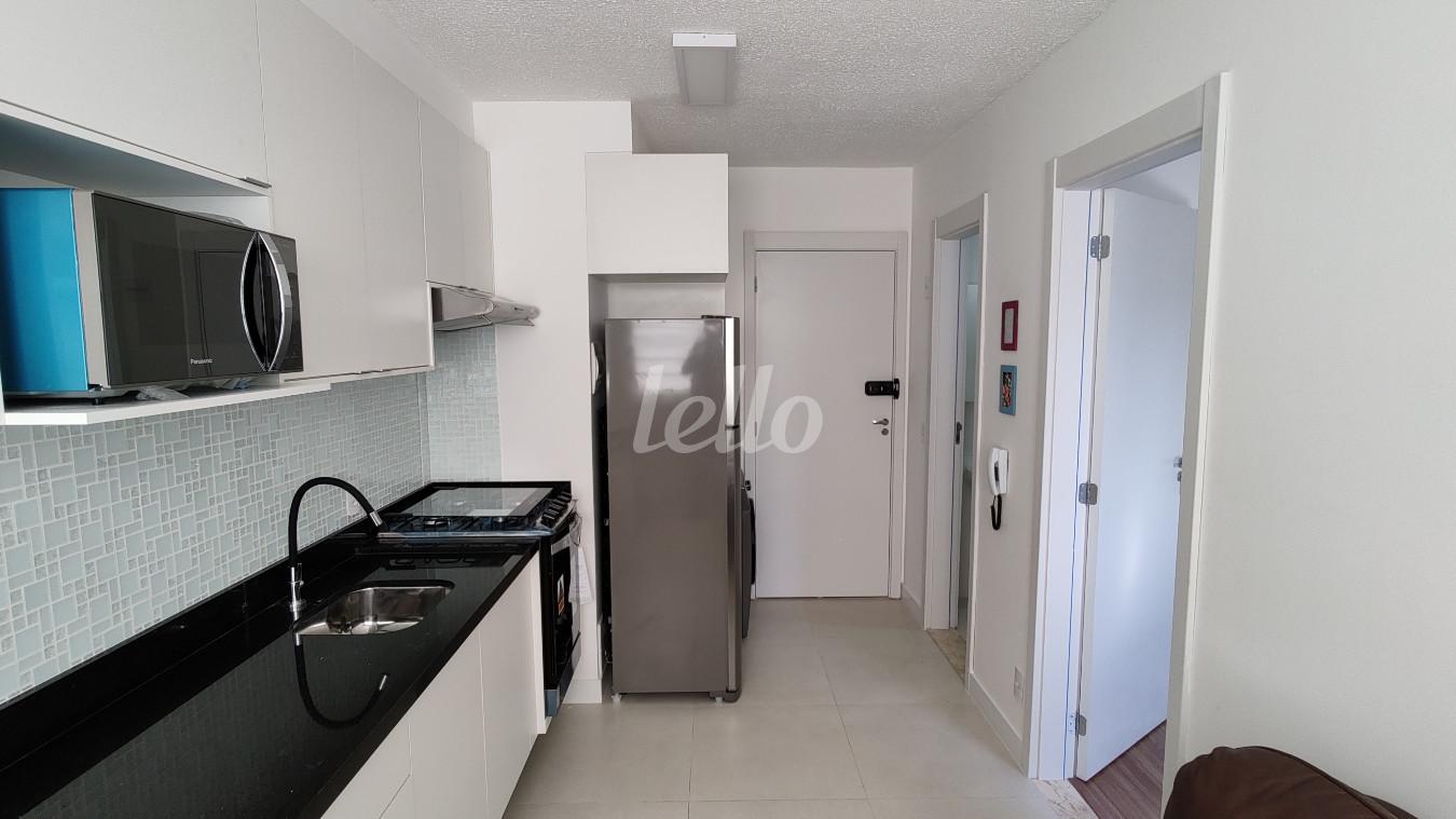 SALA INTEGRADA A COZINHA de Apartamento para alugar, Padrão com 24 m², 1 quarto e em Vila Prudente - São Paulo