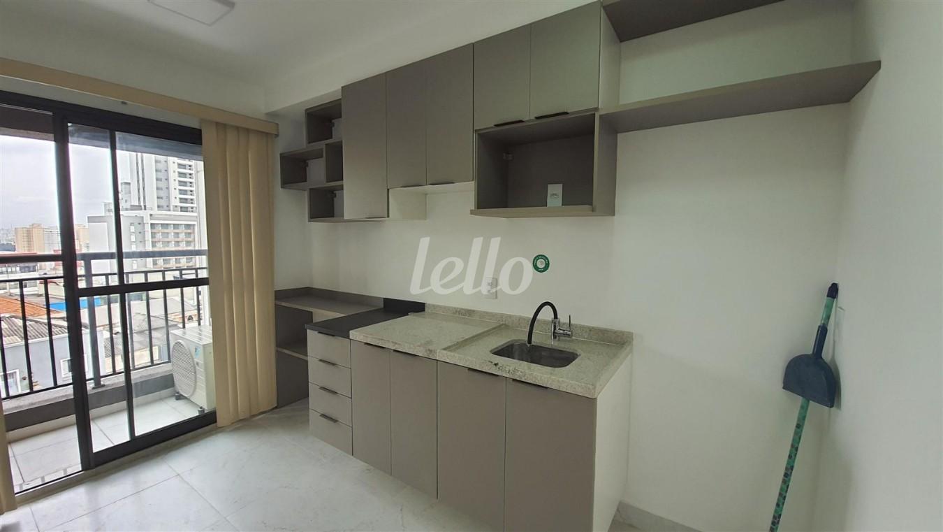 COZINHA de Apartamento à venda, Padrão com 24 m², 1 quarto e em Tucuruvi - São Paulo