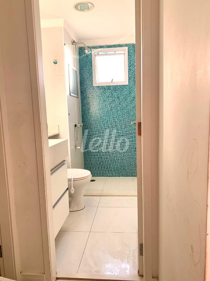 BANHEIRO de Apartamento à venda, Padrão com 64 m², 2 quartos e 2 vagas em Parque São Lucas - São Paulo