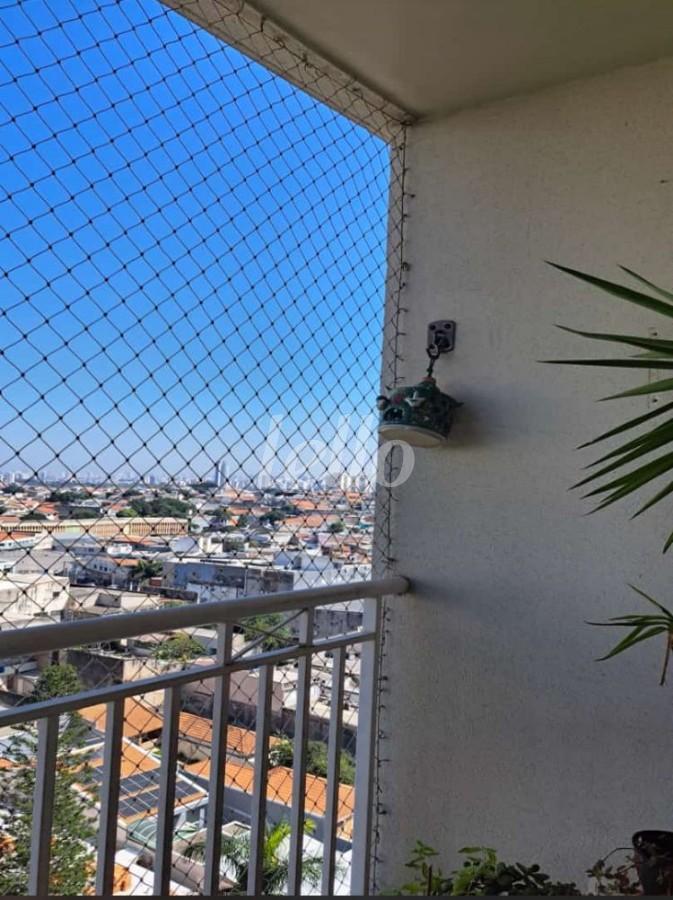 VISTA de Apartamento à venda, Padrão com 64 m², 2 quartos e 2 vagas em Parque São Lucas - São Paulo