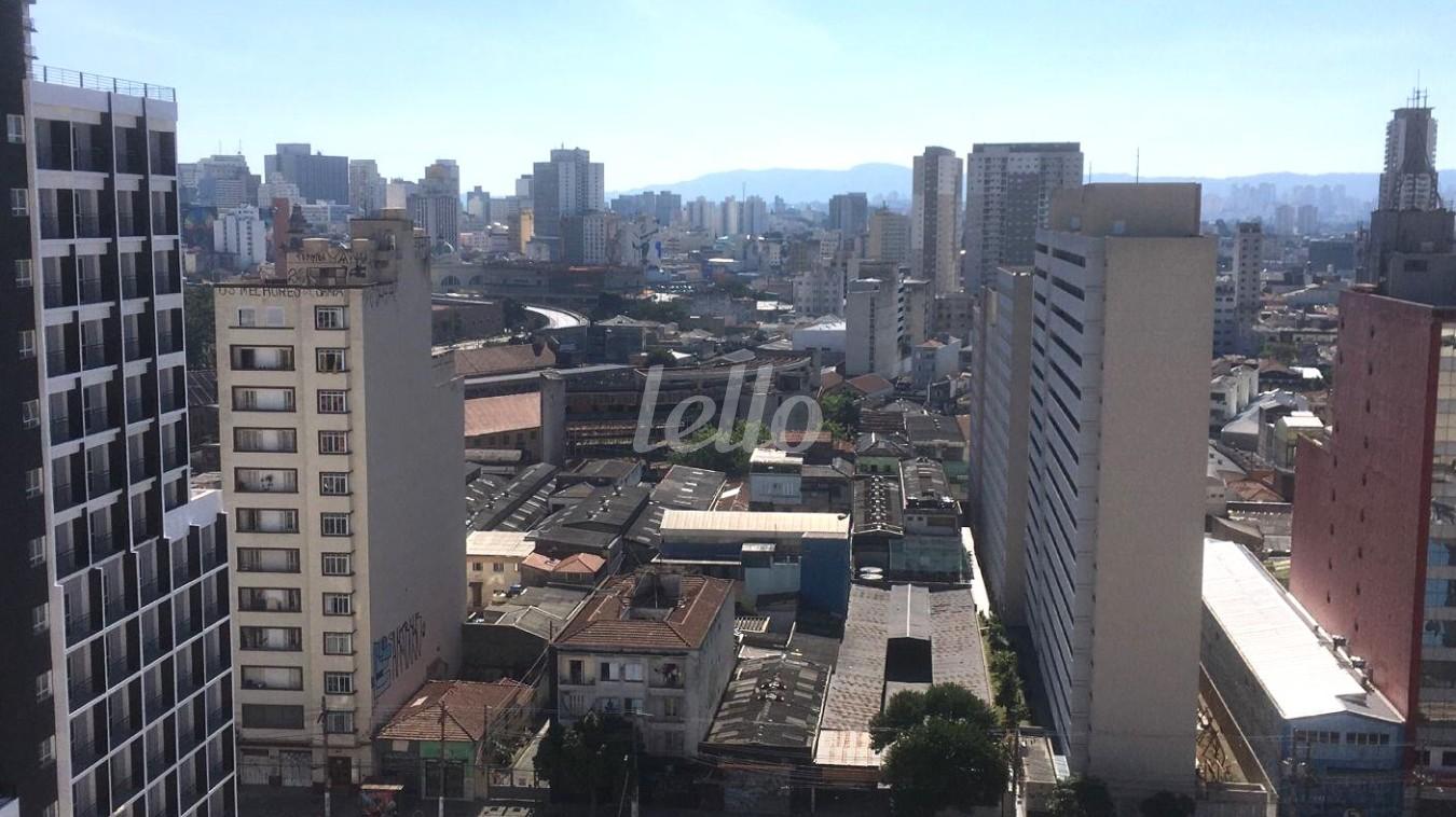 VISTA de Apartamento para alugar, Padrão com 30 m², 1 quarto e em Brás - São Paulo