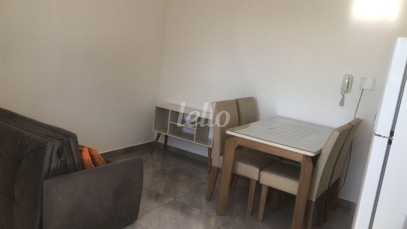 SALA de Apartamento para alugar, Padrão com 30 m², 1 quarto e em Brás - São Paulo